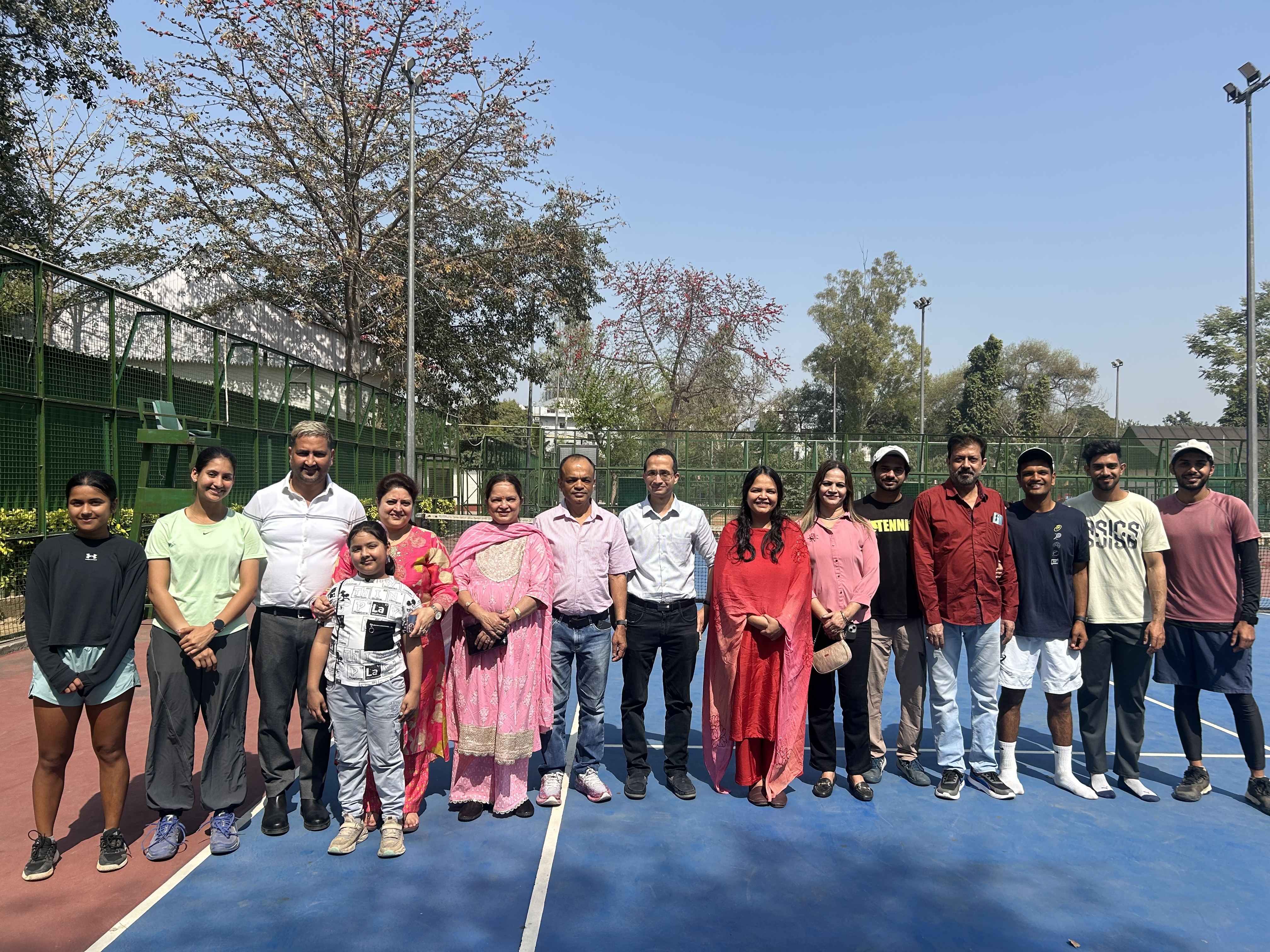 Sports Life Tennis Academy community on court