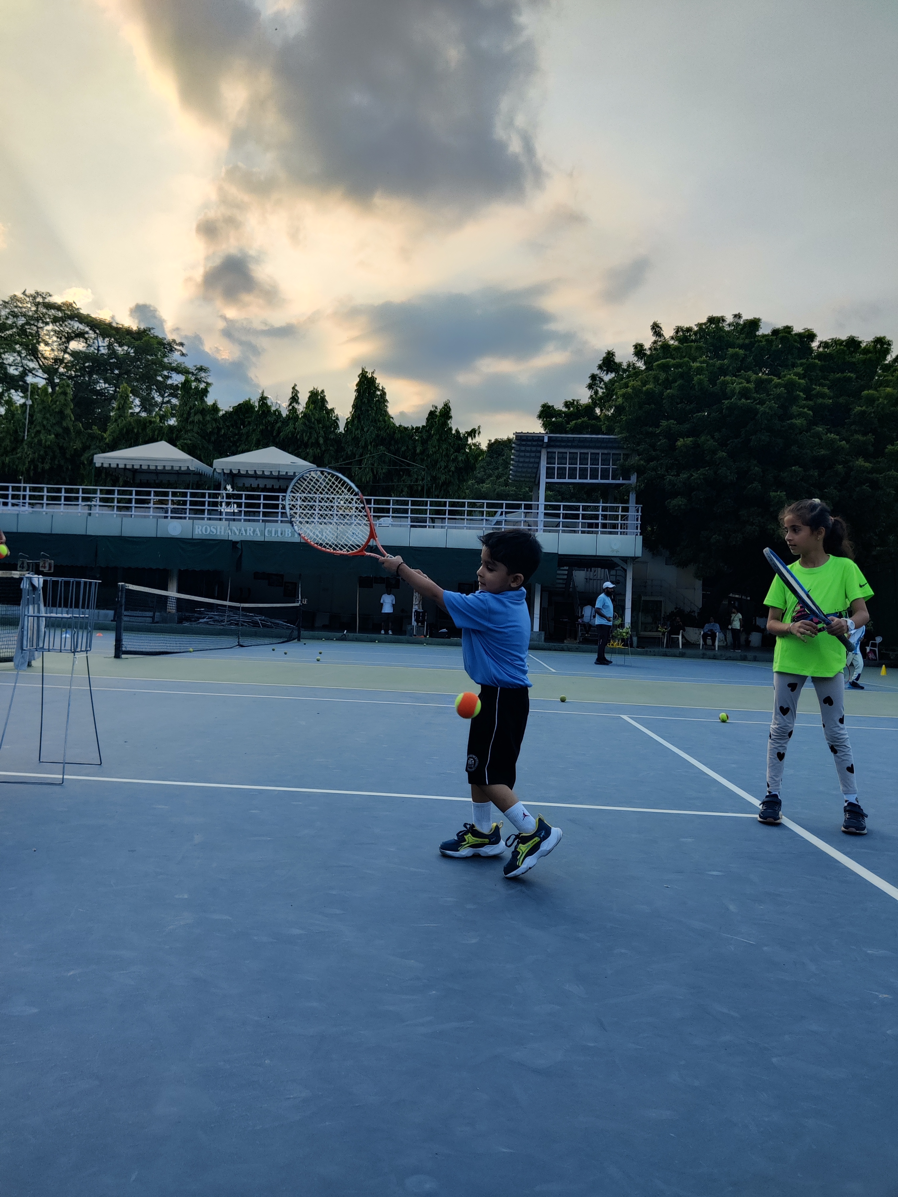 Players training at Sports Life