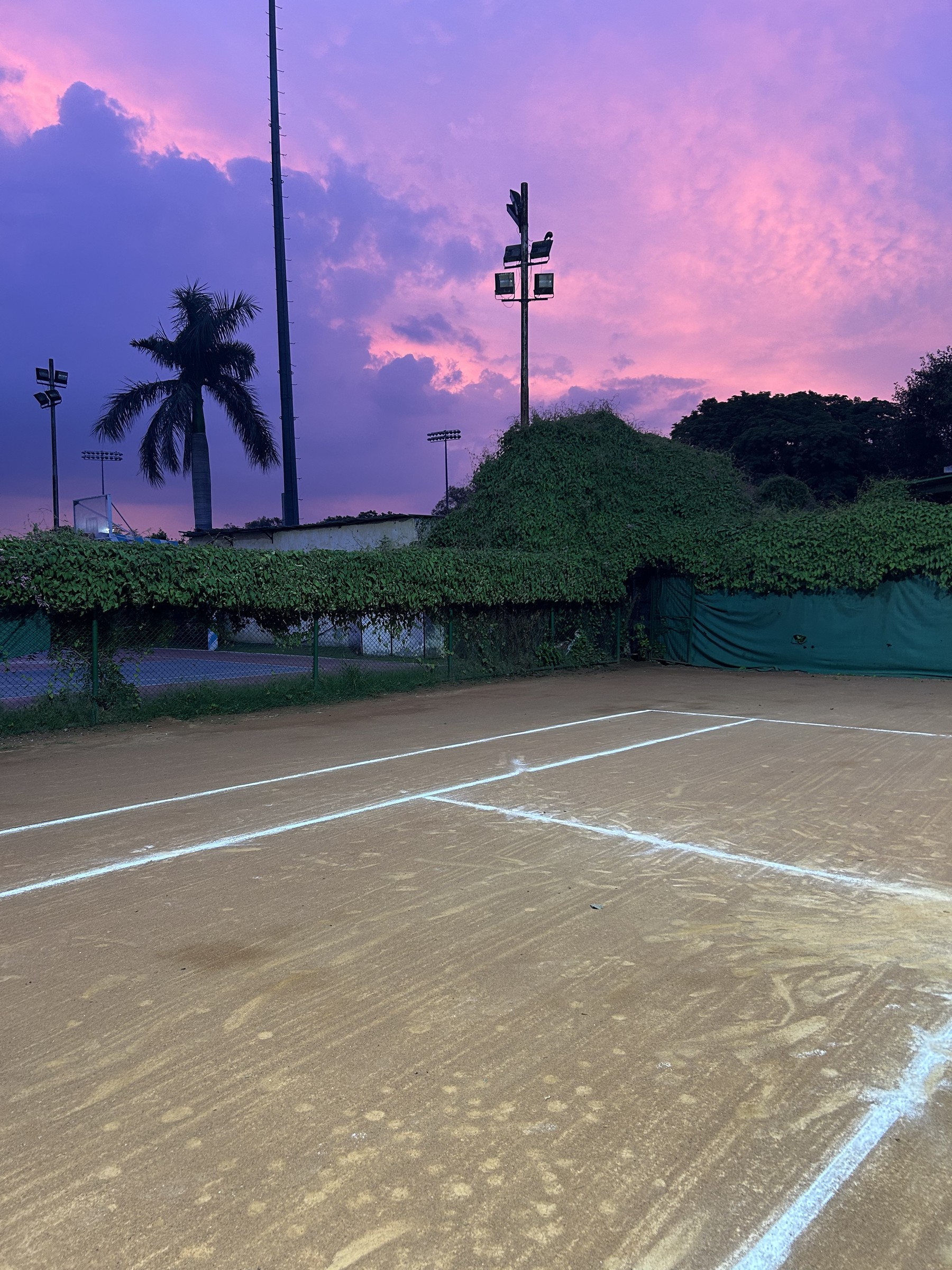 Roshanara Club Tennis Courts Delhi