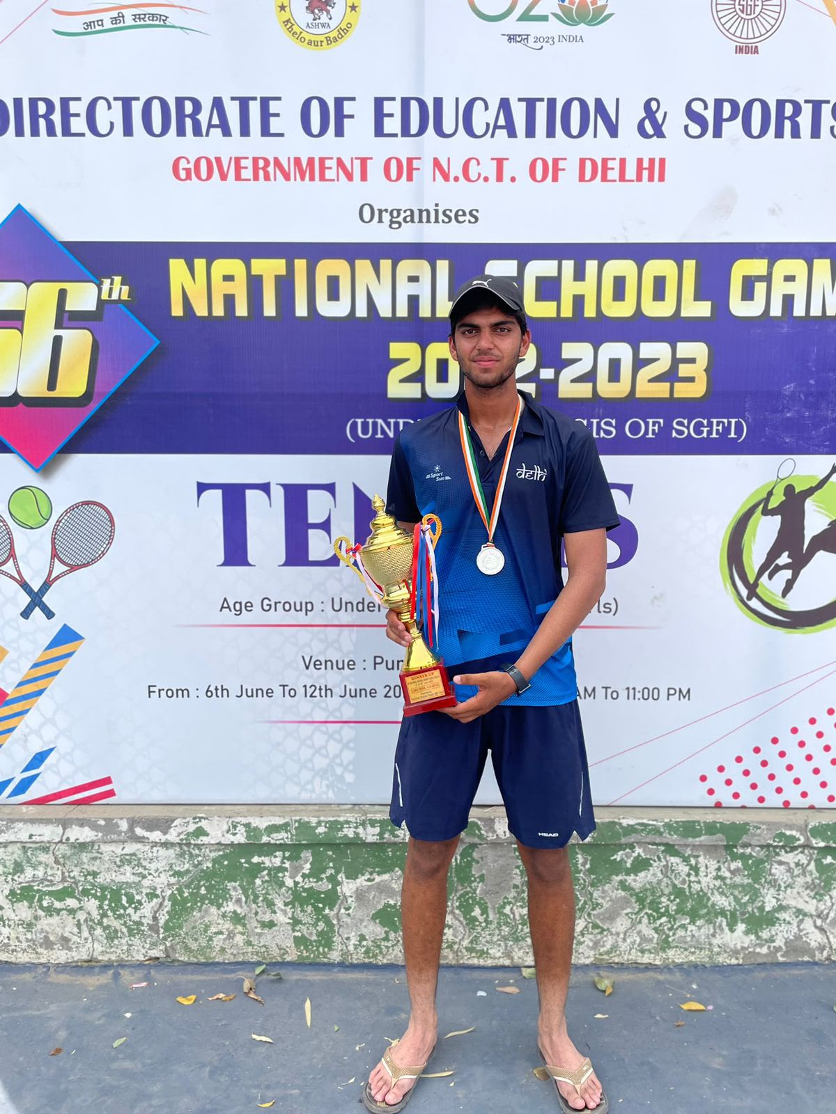Deepam Malik — Sports Life Tennis Academy player